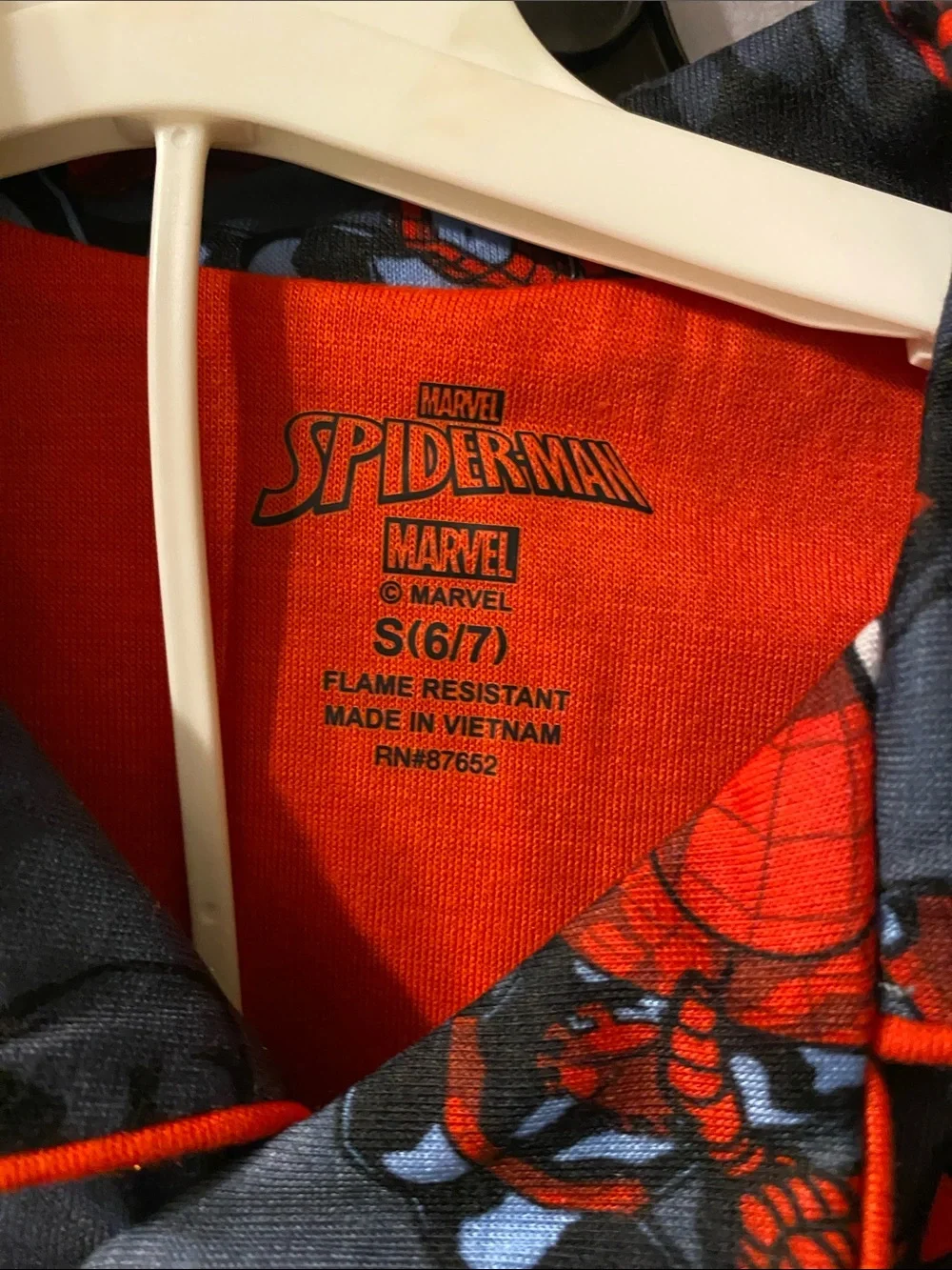 Marvel Spider-Man Short Sleeve Pajama Set - Red & Gray